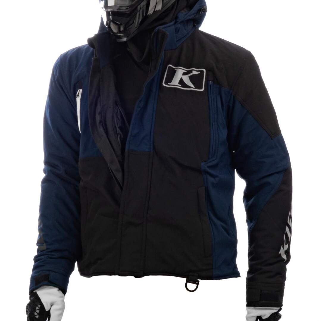 Куртка для снегохода KLIM KOMPOUND №2 black-gray (текстиль) (XXXL)
