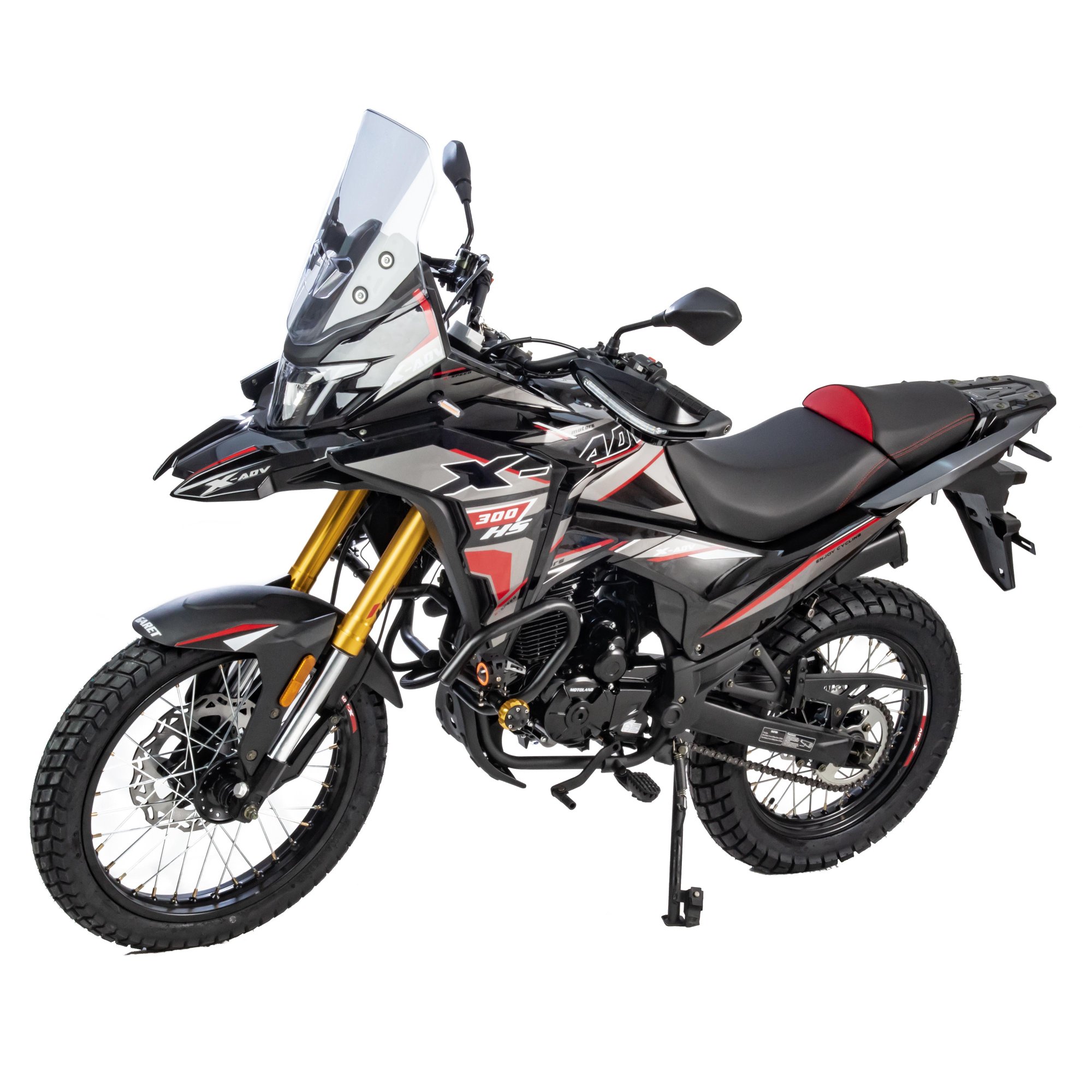 Мотоцикл Кросс 300 ENDURO GARET черный