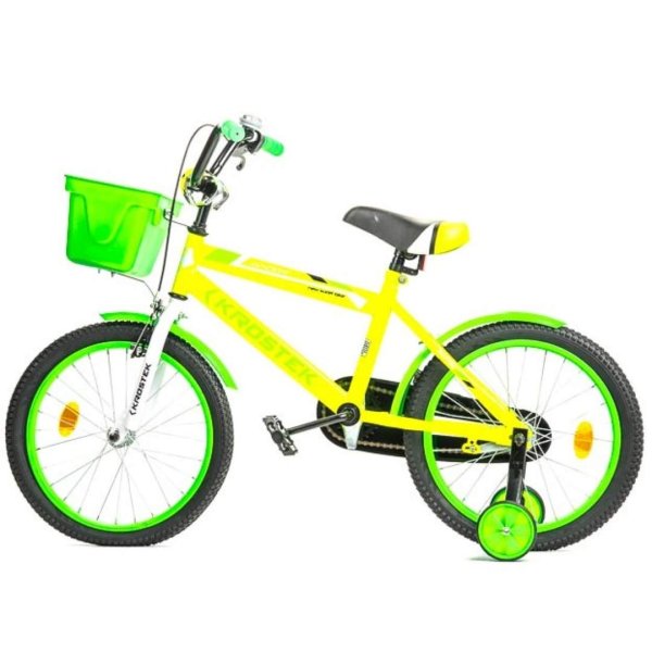 Велосипед 18" KROSTEK RALLY (желтый)