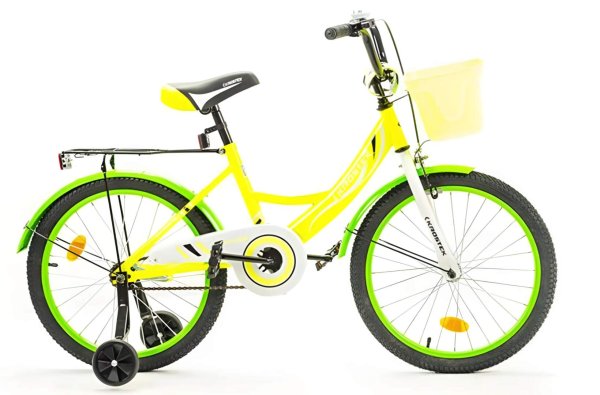 Велосипед 18" KROSTEK WAKE (желтый)